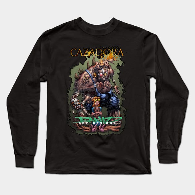 Monsters and Dames CAZADORA Long Sleeve T-Shirt by rantz